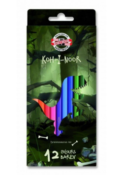 Kredki 3592 Dino 12 kolorów