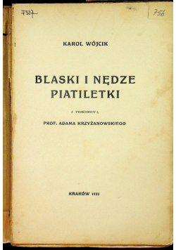 Blaski i nędze Piatiletki 1933 r.