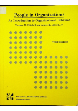 People in Organizations