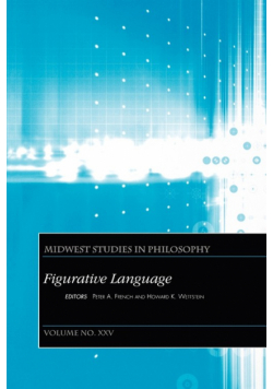 Midwest Studies in Philosophy, Figurative Language