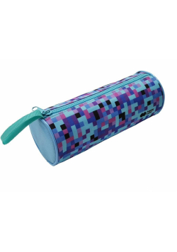 Piórnik saszetka Pixi blue tuba z zamkiem