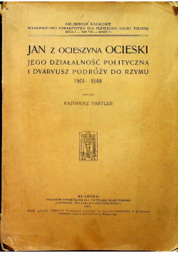 Jan z Ocieszyna Ocieski 1917 r.
