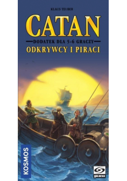 Catan: Odkrywcy i Piraci 5/6 graczy GALAKTA