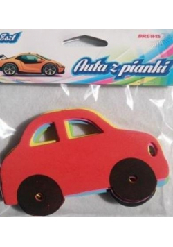 Naklejki z pianki auta 8szt