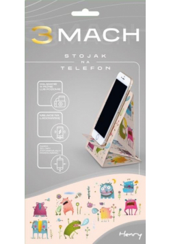 3MACH Stojak na telefon - Potwory