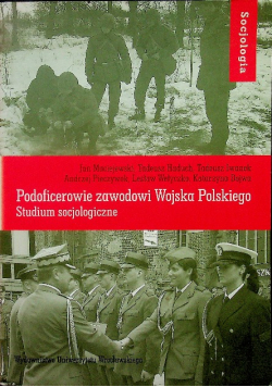 Podoficerowie Zawodowi Wojska Studium Socjologiczn