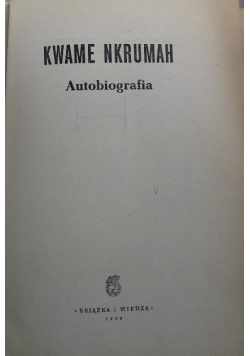 Kwame Nkrumah autobiografia