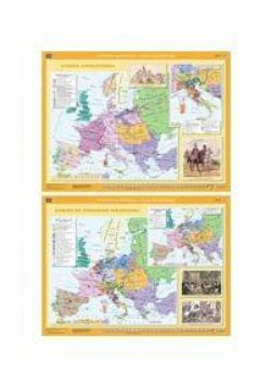 Mapa - Historia. Europa napoleońska NE