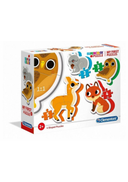Moje Pierwsze Puzzle Forest animals