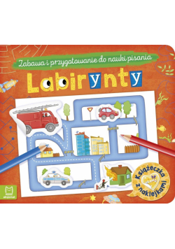 Labirynty. Książeczka z naklejkami