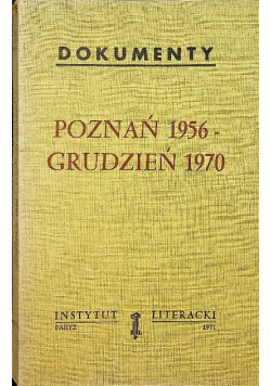Poznań 1956 Grudzień 1970