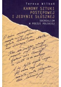 Kanony sztuki postępowej i jedynie słusznej