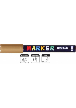 Marker akrylowy 1-2 mm ochra M&G