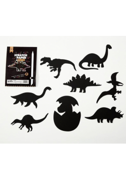 Magiczna Zdrapka Seria dinozaurów 8w1