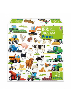 Usborne Book and Jigsaw Farm