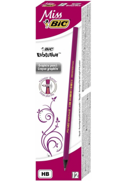 Ołówek Miss BIC Eco Evolution BCL (12szt) BIC