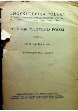 Historia polityczna Polski Część 2 1923 r.