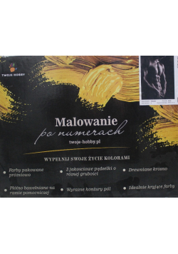 Malowanie po numerach Męski tors