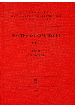 Sortes astrampsychi Volume I