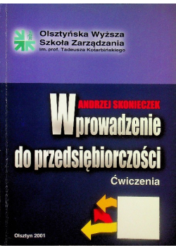 Wprowadzenie do przedsiębiorczości Ćwiczenia
