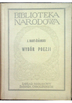 Bart Ćiśinski Wybór poezji