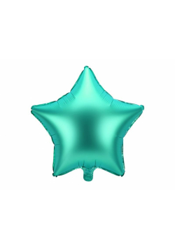 Balon foliowy Gwiazdka 48cm zielony