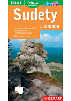 Mapa - Sudety 1:200 000
