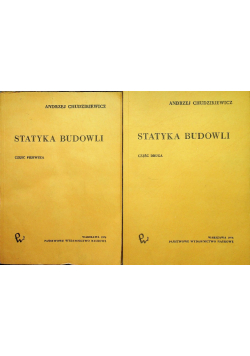 Statyka Budowli część 1 i 2