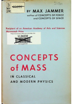Concepts of Mass in Classical and Modern Physics