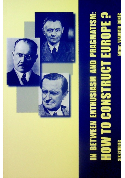 In between enthusiasm and pragmatism  How to construct Europe