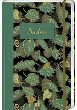 Notes B6/160K Zielone liście