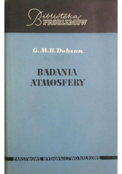 Badania atmosfery