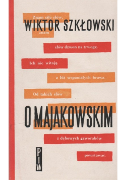 O Majakowskim