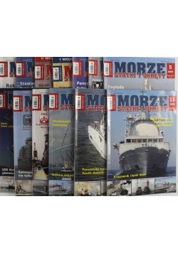 Morze Statki i Okręty  12 numerów  2009