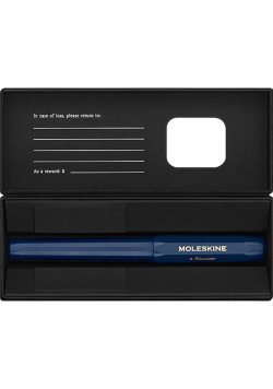 Pióro kulkowe Kaweco i Moleskine niebieskie