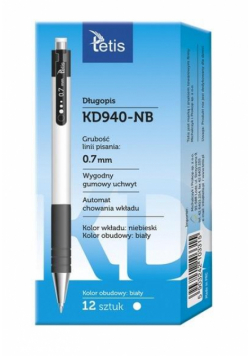 Długopis obudowa biała KD940-NB (12szt)