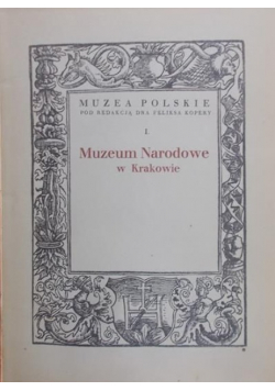 Muzeum Narodowe w Krakowie 1923 r.