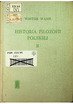 Historia filozofii Polskiej II