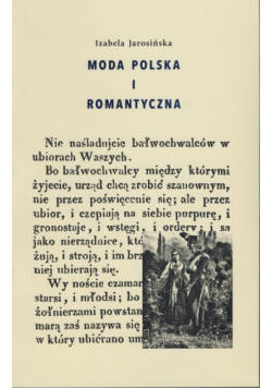 Moda polska i romantyczna