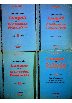 Langue et Civilisation Francaises tom I do IV
