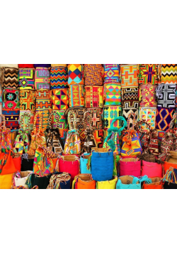 Puzzle 1500 Kolorowe koszyki