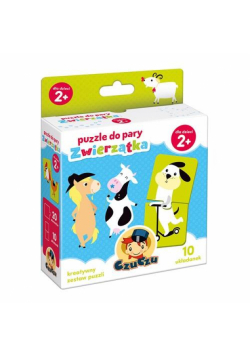 Puzzle do pary - Zwierzątka 2+