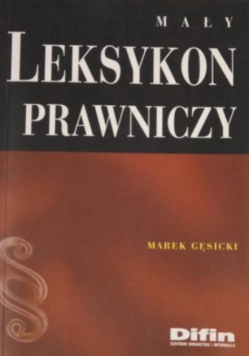 Mały leksykon prawniczy