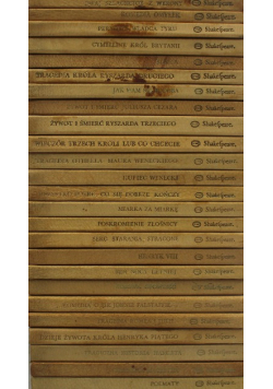 Shakespeare 25 tomów