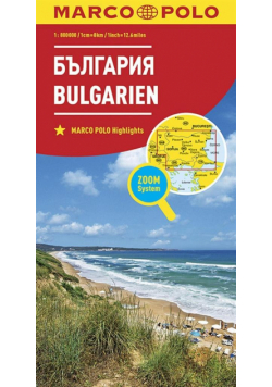 Mapa ZOOM System. Bułgaria 1:800 000 plan miasta