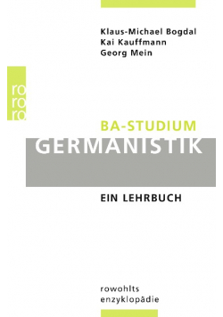 BA - Studium Germanistik Ein Lehrbuch
