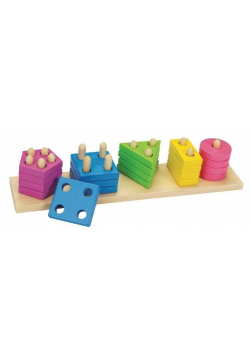 Sorter kształtów pastelowy