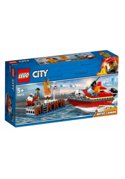 Lego CITY 60213 Pożar w dokach