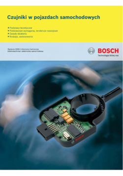 Bosch. Czujniki w pojazdach samochodowych