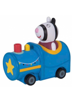 Mały powozik Peppa - Zoe zebra